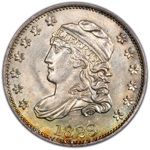 Capped Bust Half Dime (1829-1837)