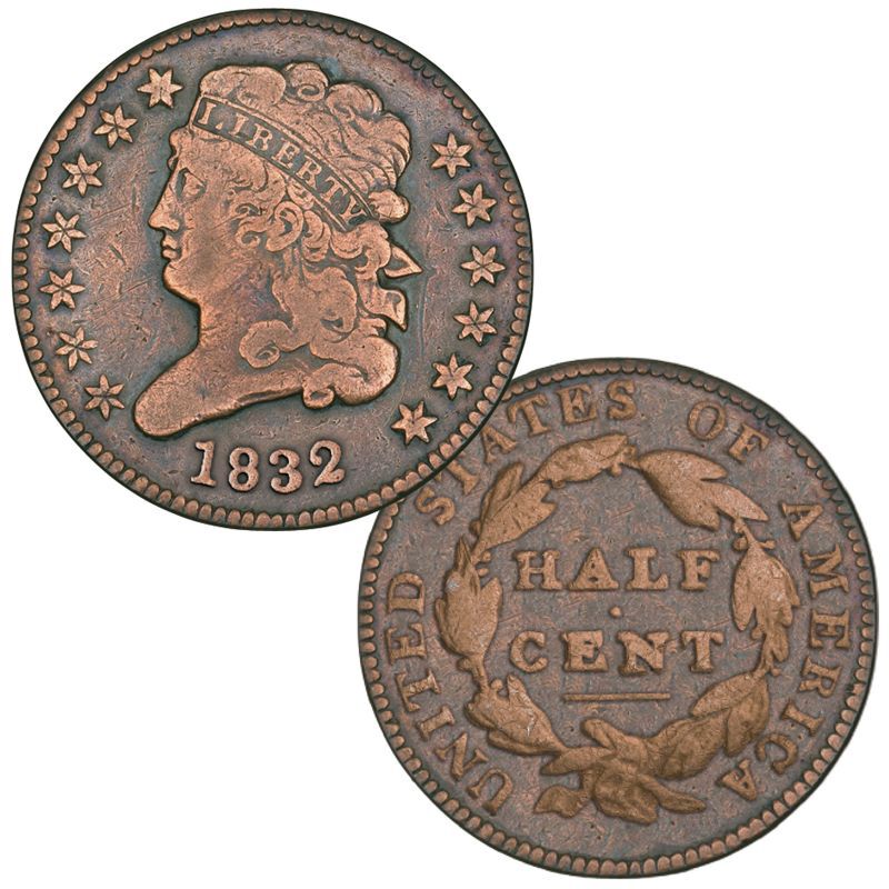 Half-Cents and Cents